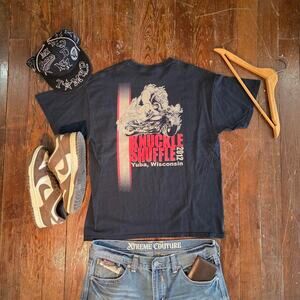 "Knuckle Shuffle" Biker T-Shirt